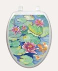 Lily Pads Toilet Tattoo