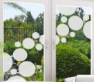 Colored Circles Window Film